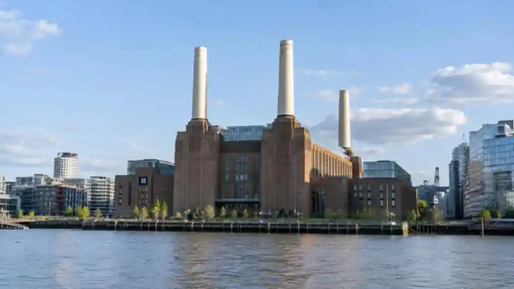 Battersea Power Station on the Thames riverside, SW11